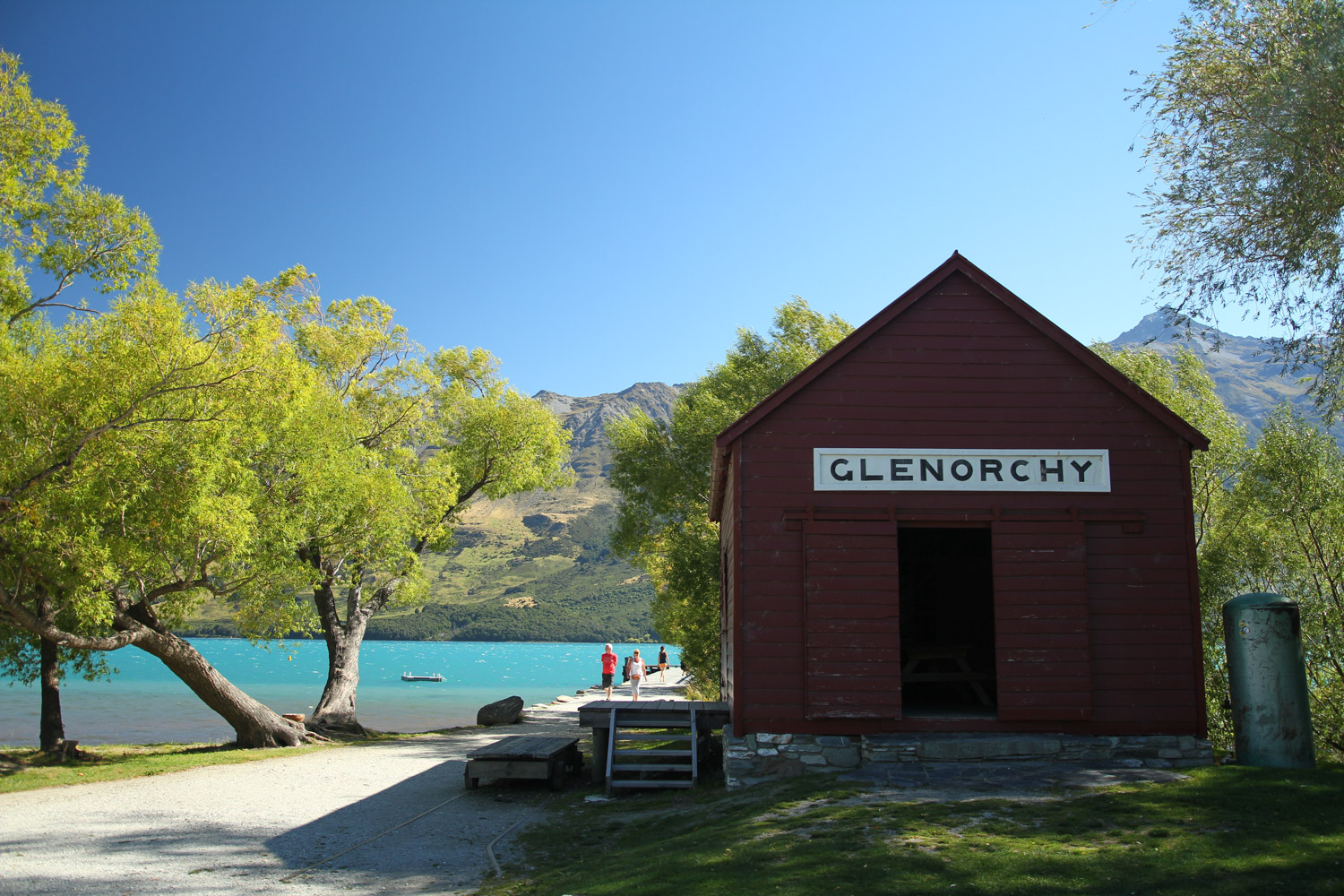 Glenorchy au bout du lac Wakatipu
